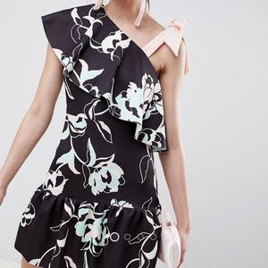 ASOS fun and flirty floral print dress